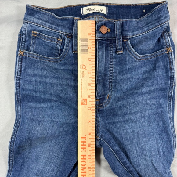 Madewell 10 Roadtripper High Rise Skinny Jeans Medium Wash Women's 23 - Picture 6 of 11